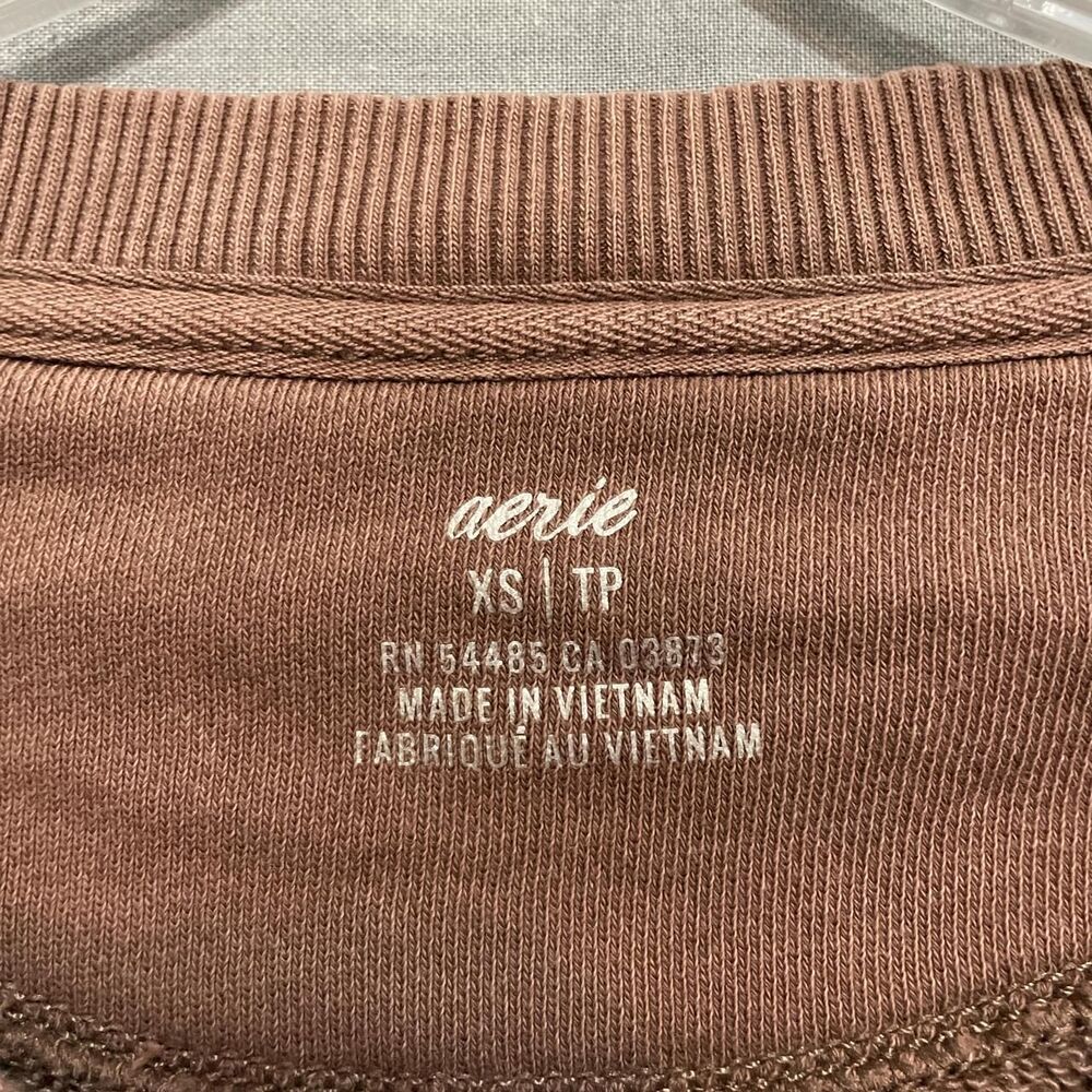 Aerie Women's Brown Sweatshirt - Picture 3 of 7